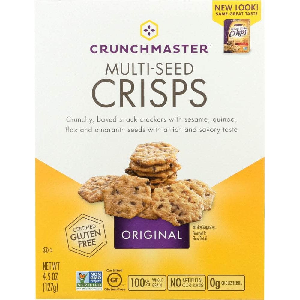 Crunchmaster Crunchmaster Multi-Seed Crisps Original, 4.5 oz