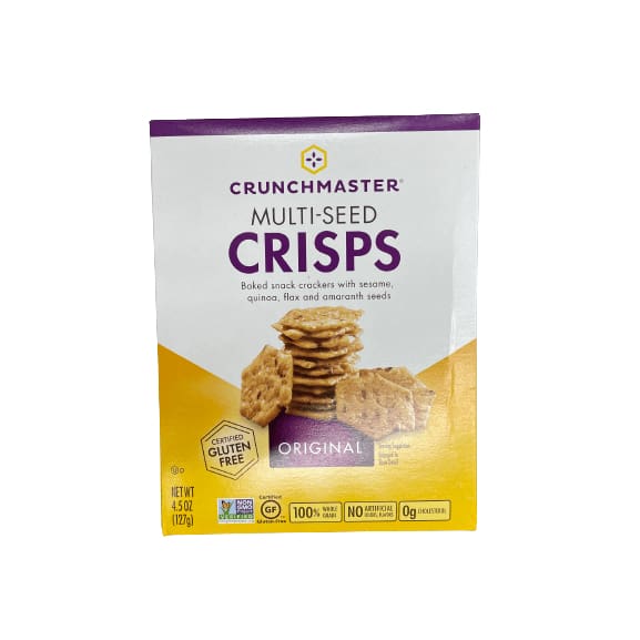 Crunchmaster Crunchmaster Original Multi Grain Crisps Crackers, 4.5 Oz.