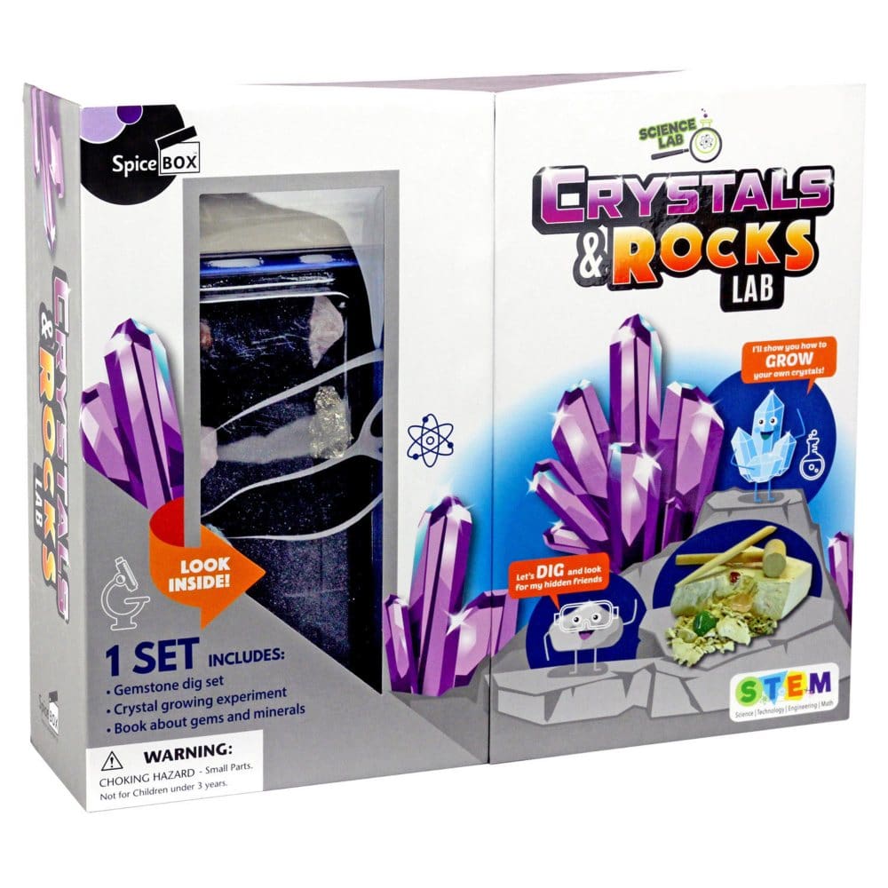 Crystals & Rocks Science Lab - Learning & Educational Toys - ShelHealth