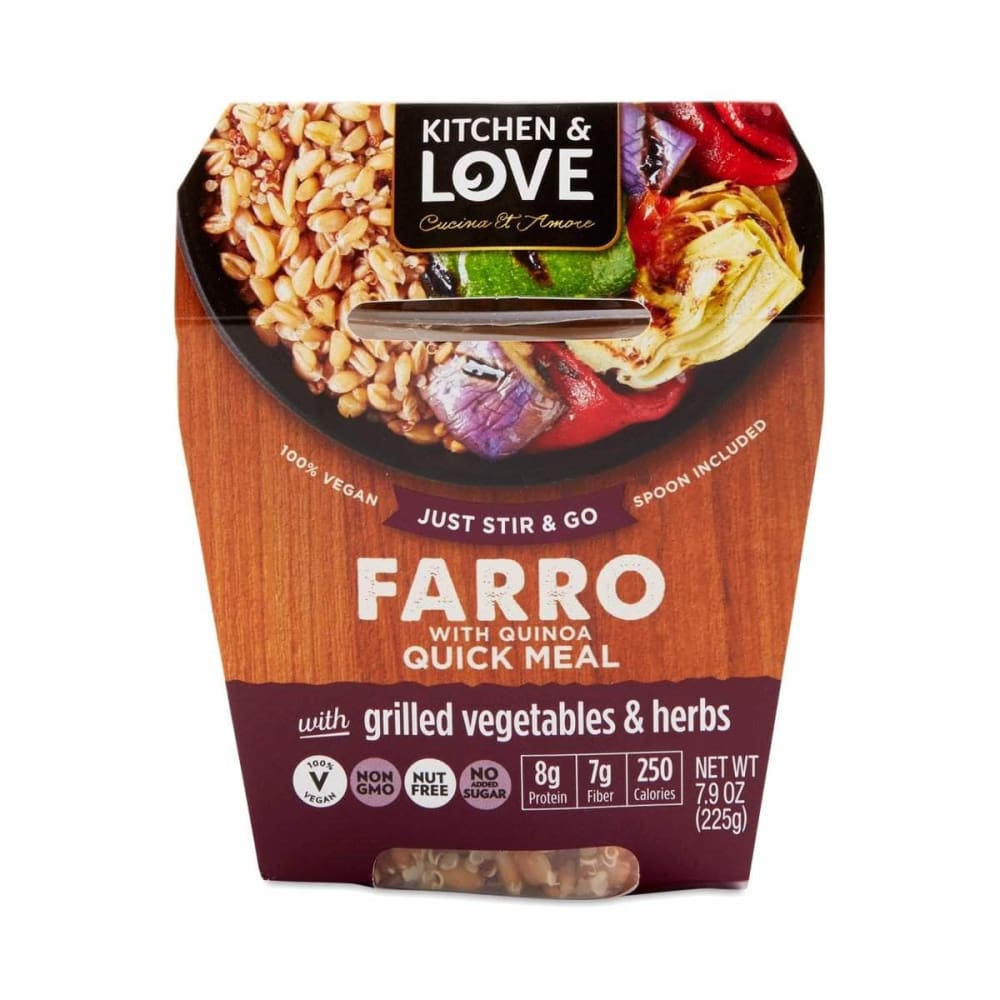 Cucina & Amore Cucina & Amore Farro Meal Grilled Vegetable Herb, 7.9 oz