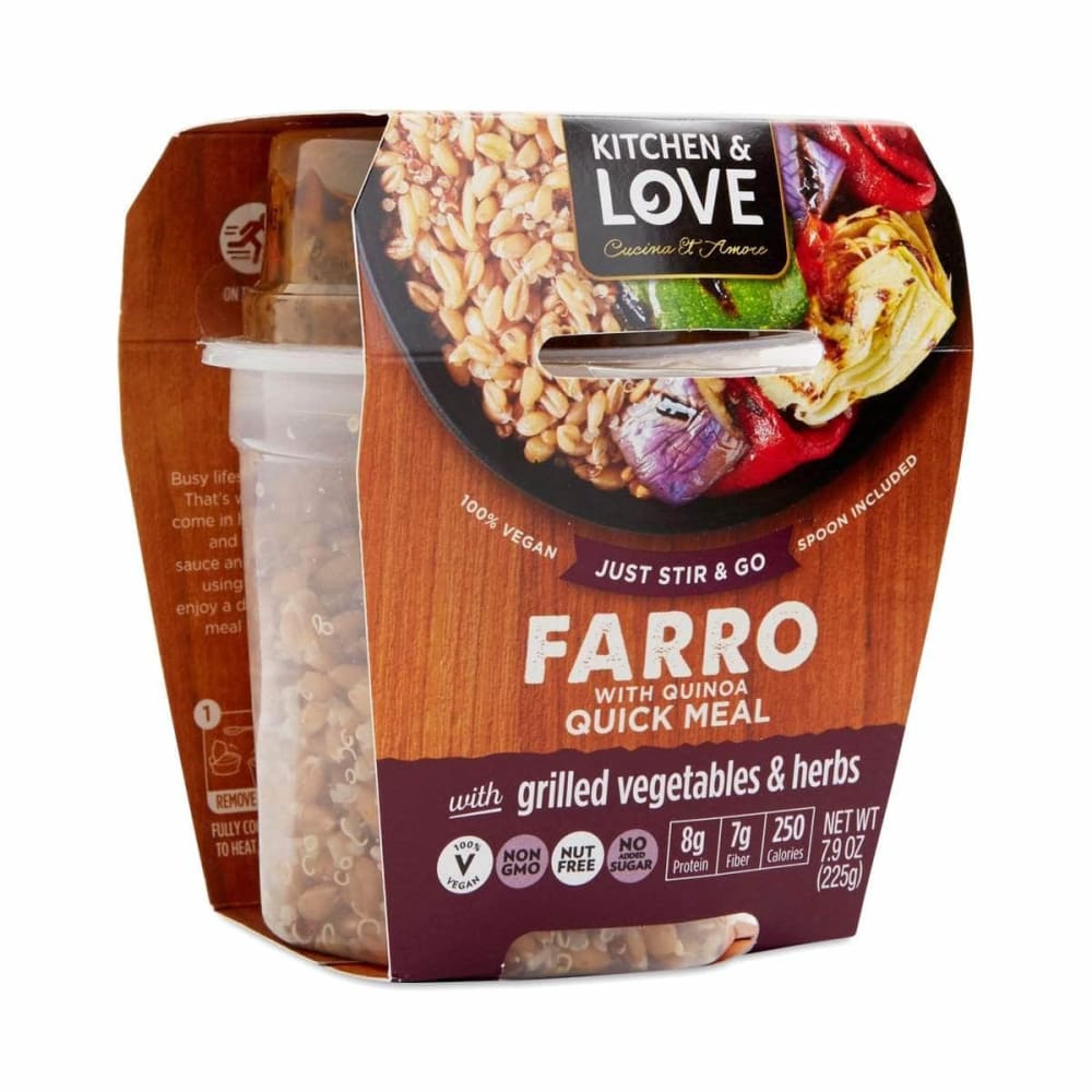 Cucina & Amore Cucina & Amore Farro Meal Grilled Vegetable Herb, 7.9 oz