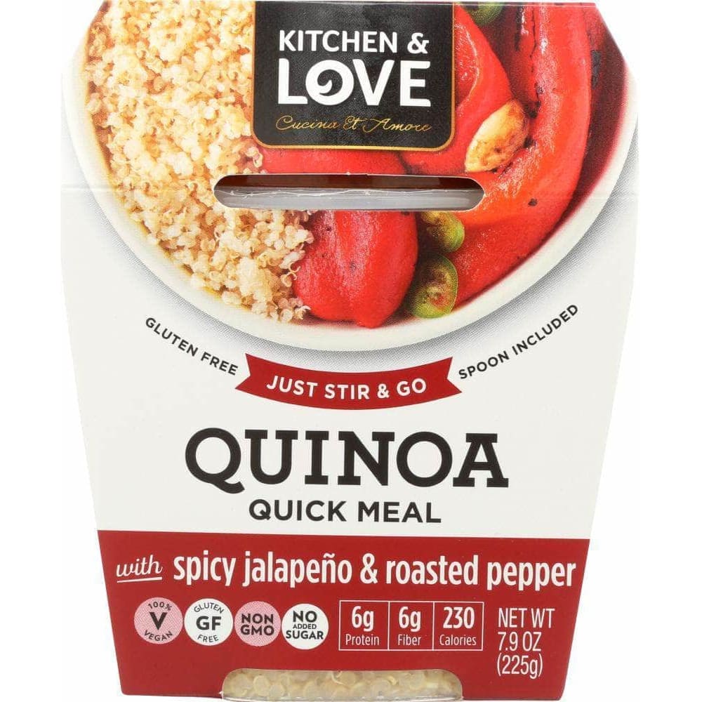 Cucina & Amore Cucina & Amore Quinoa Meal Spicy Jalapeno & Roasted Peppers, 7.9 oz