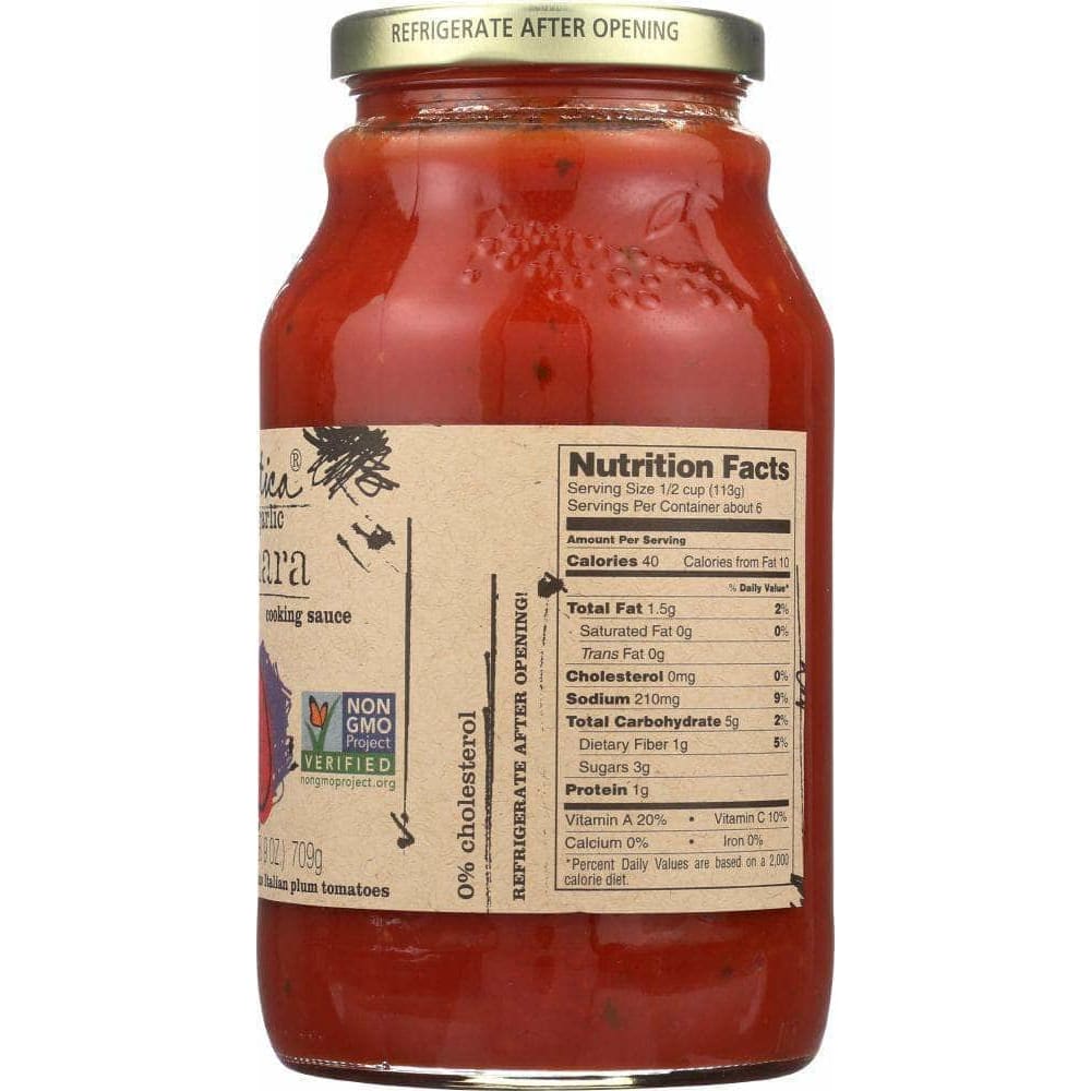 Cucina Antica Cucina Antica Marinara Sauce Garlic, 25 oz