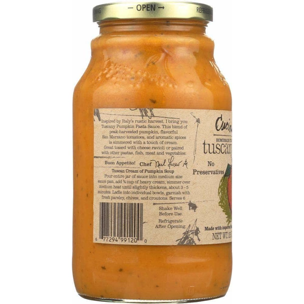 Cucina Antica Cucina Antica Pasta Sauce Tuscany Pumpkin, 25 oz