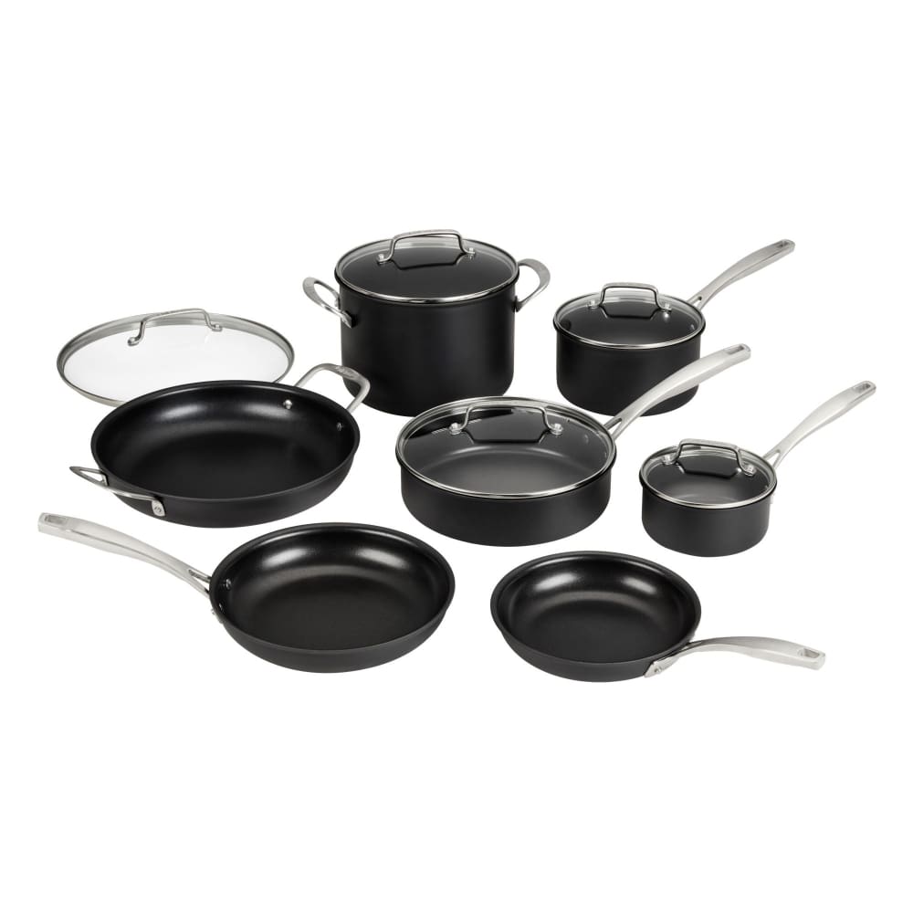 Cuisinart Cuisinart 12 Piece Professional Hard Anodized Nonstick Set - Home/Home/Housewares/Cookware/Cookware Sets/ - Cuisinart