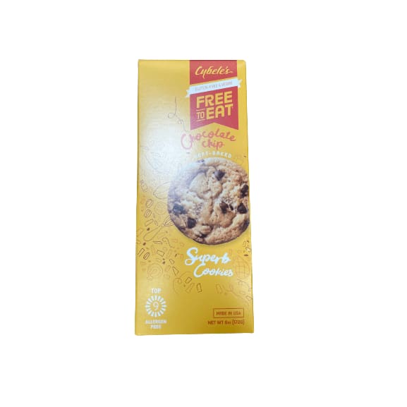 Cybele's Free To Eat Cybele's Free To Eat Chocolate Chip Cookies, 6 oz Box