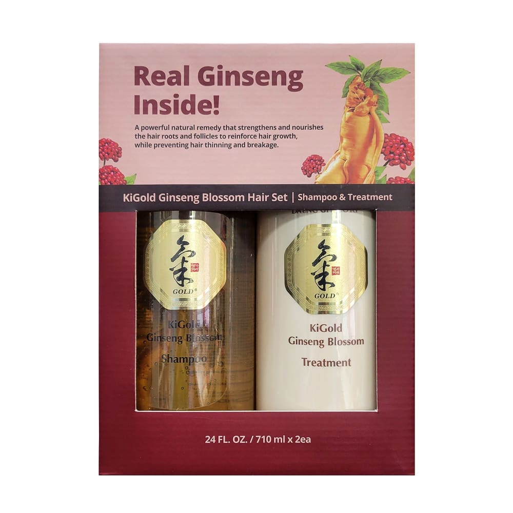 Daeng Gi Meo Ri KiGold Ginseng Blossom Shampoo & Conditioner Set - Daeng Gi Meo Ri