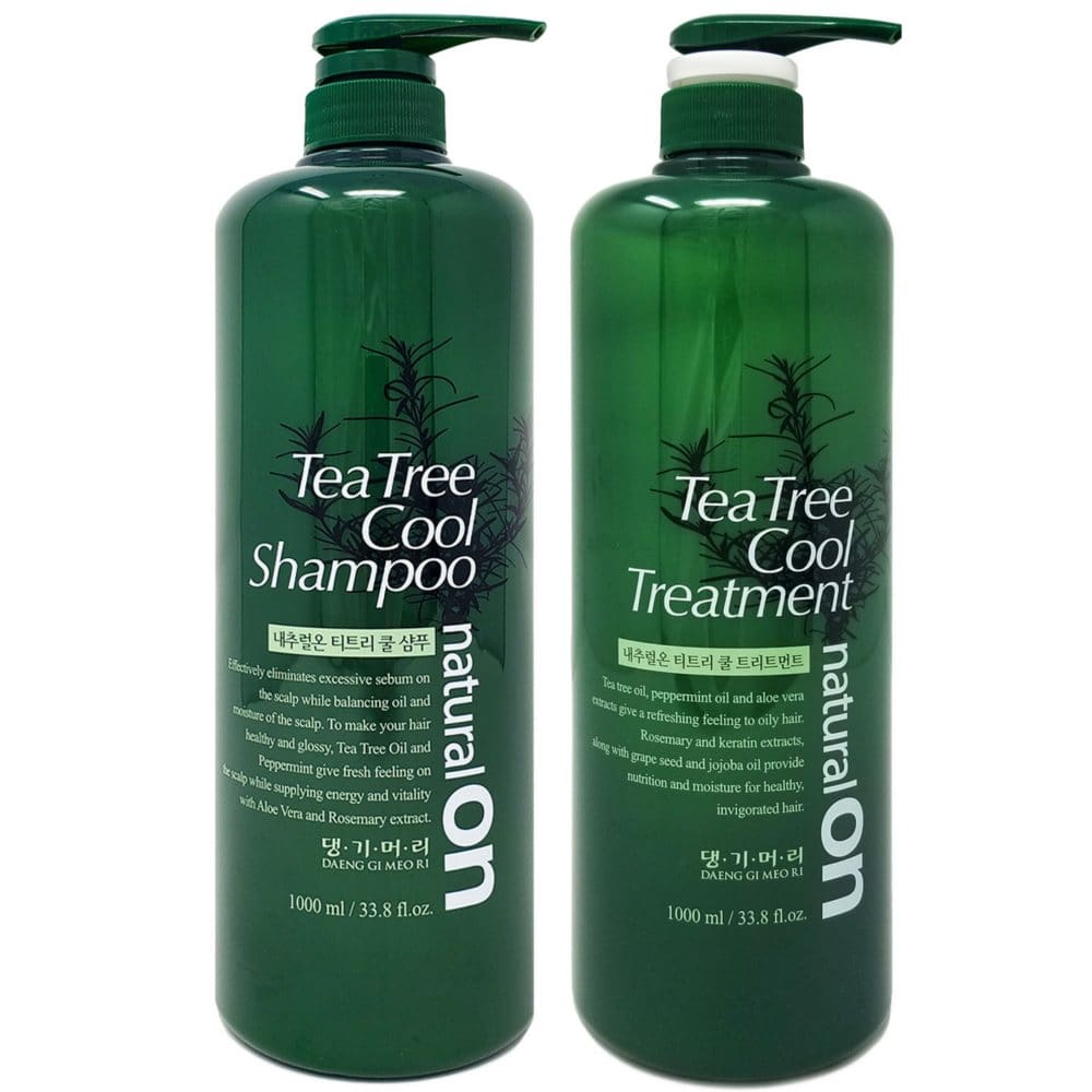 Daeng Gi Meo Ri NaturalOn Tea Tree Cool Shampoo and Treatment (33. fl. oz. 2 pk) - Shampoo & Conditioner - Daeng