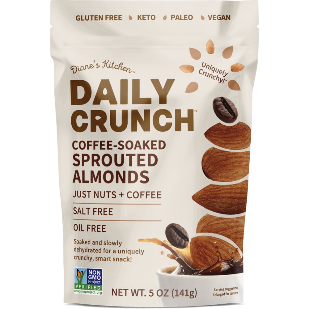DAILY CRUNCH Daily Crunch Almonds Sprt Coffee Soak, 5 Oz