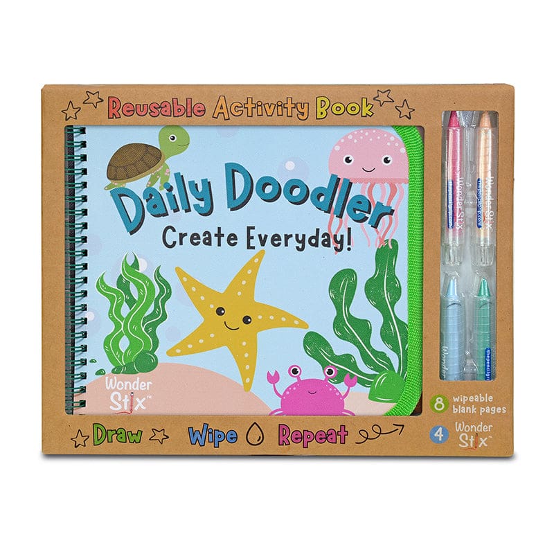 Daily Doodler Sea Life Cover - Art & Craft Kits - The Pencil Grip