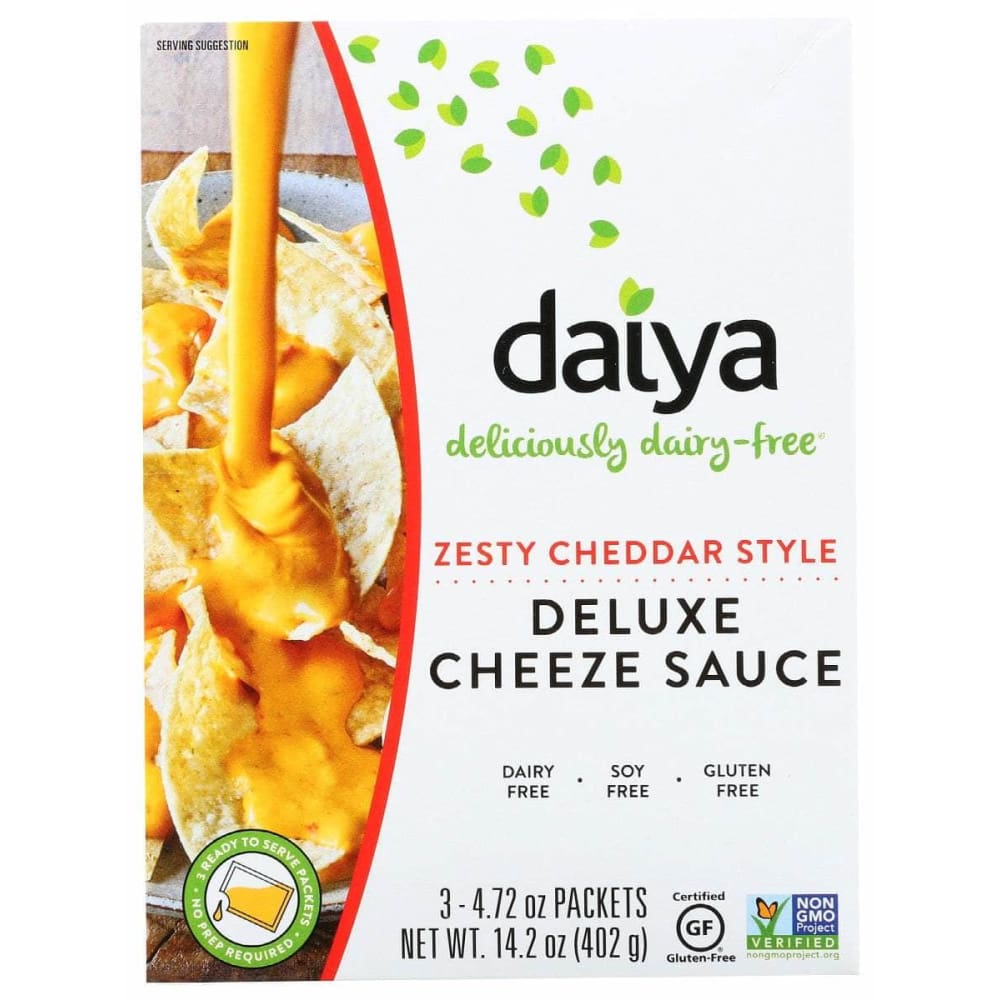 DAIYA DAIYA Sauce Zesty Chez Chdr Dlx, 14.2 oz