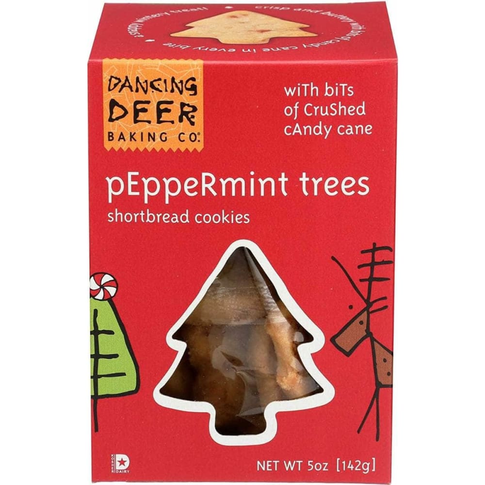 DANCING DEER Grocery > Snacks > Cookies DANCING DEER Peppermint Trees Shortbread Cookies, 5 oz