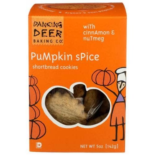 DANCING DEER Grocery > Snacks > Cookies DANCING DEER Pumpkin Spice Shortbread Cookies, 5 oz