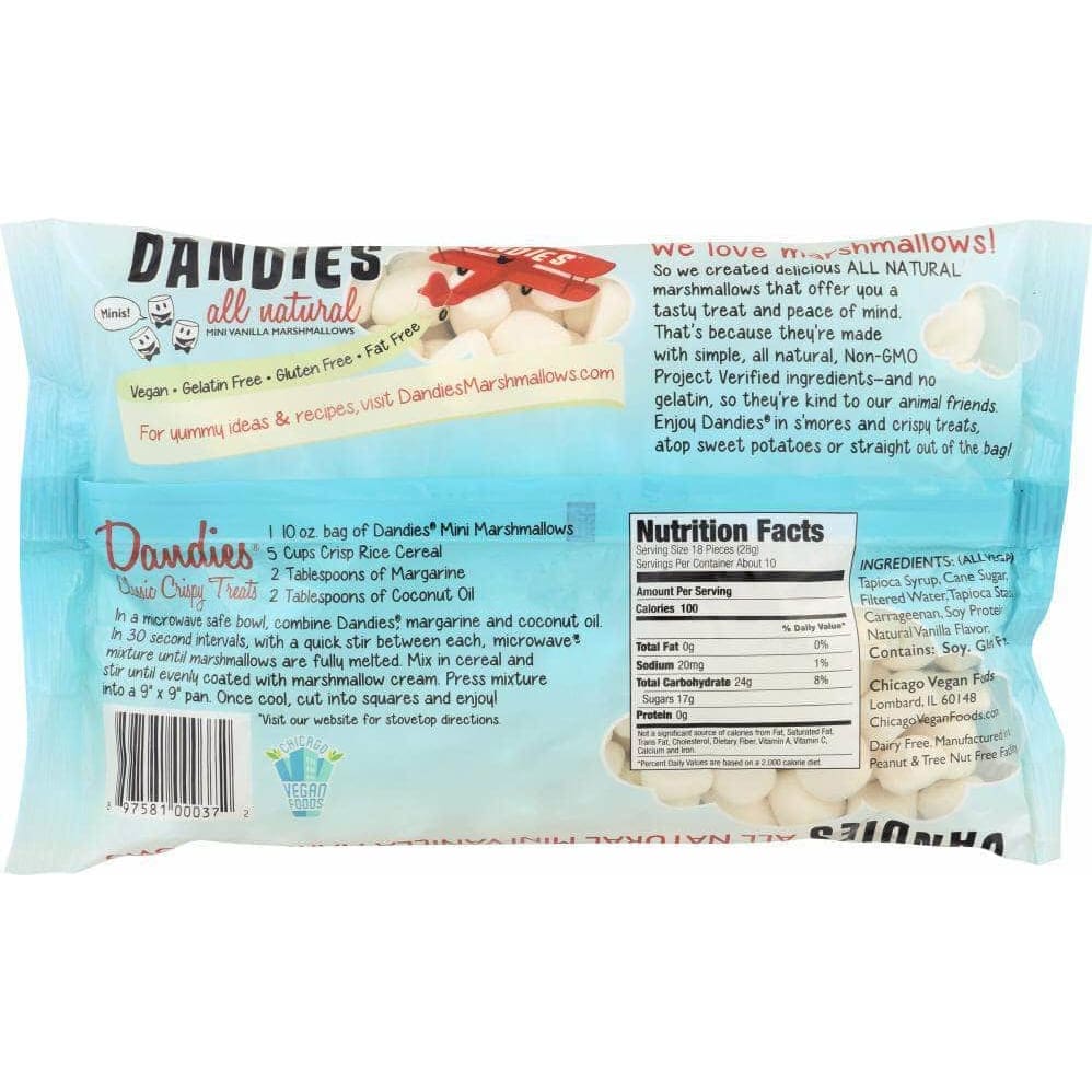 Dandies Dandies Mini-Marshmallows Vegan Animal Free Non-Gmo, 10 oz