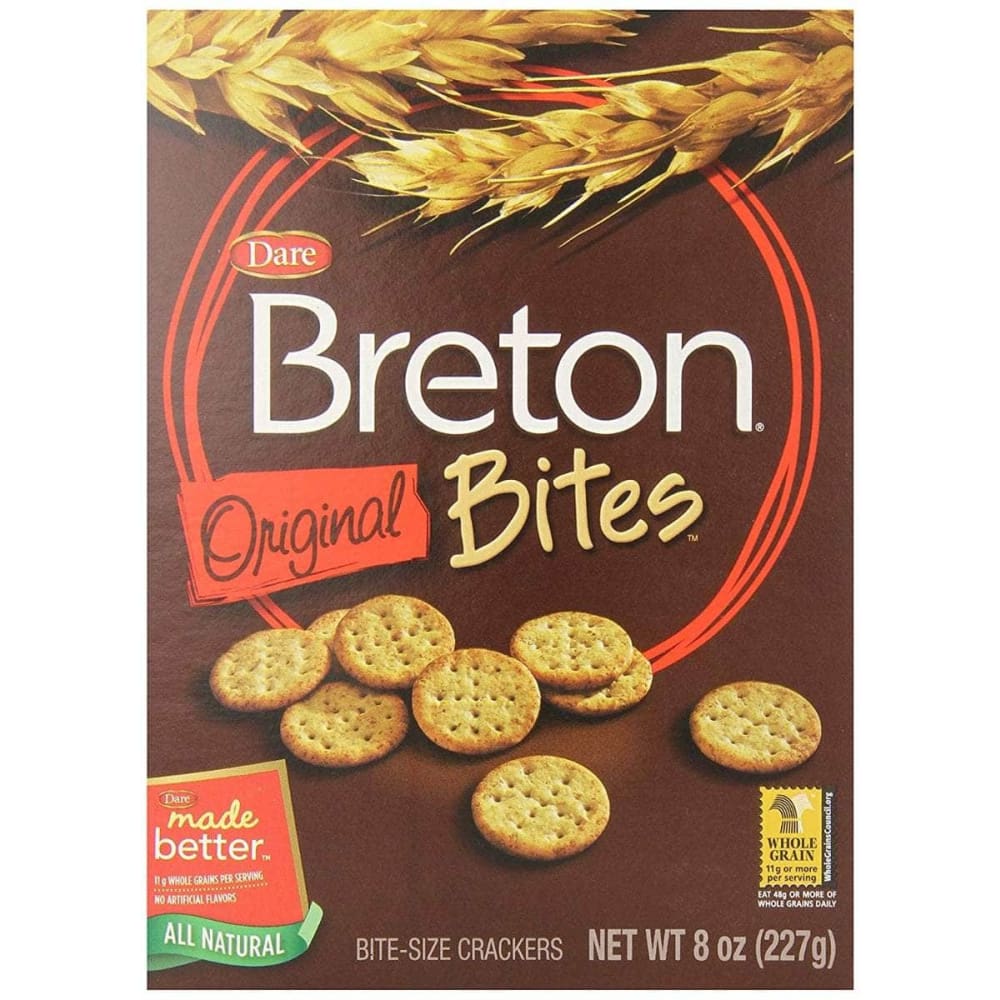 Dare Foods Dare Breton Original Bites Crackers, 8 oz