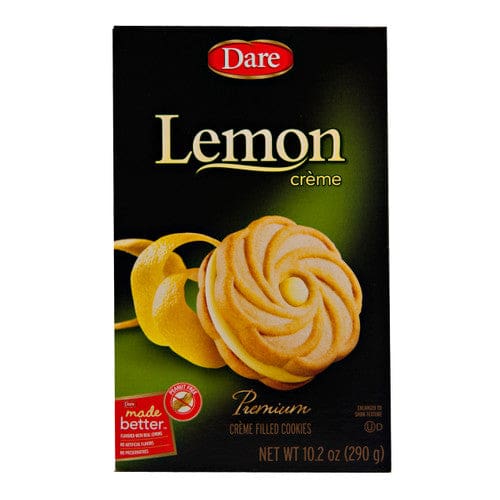 Dare Foods Lemon Creme Cookies 10.2oz (Case of 12) - Snacks/Bulk Snacks - Dare Foods