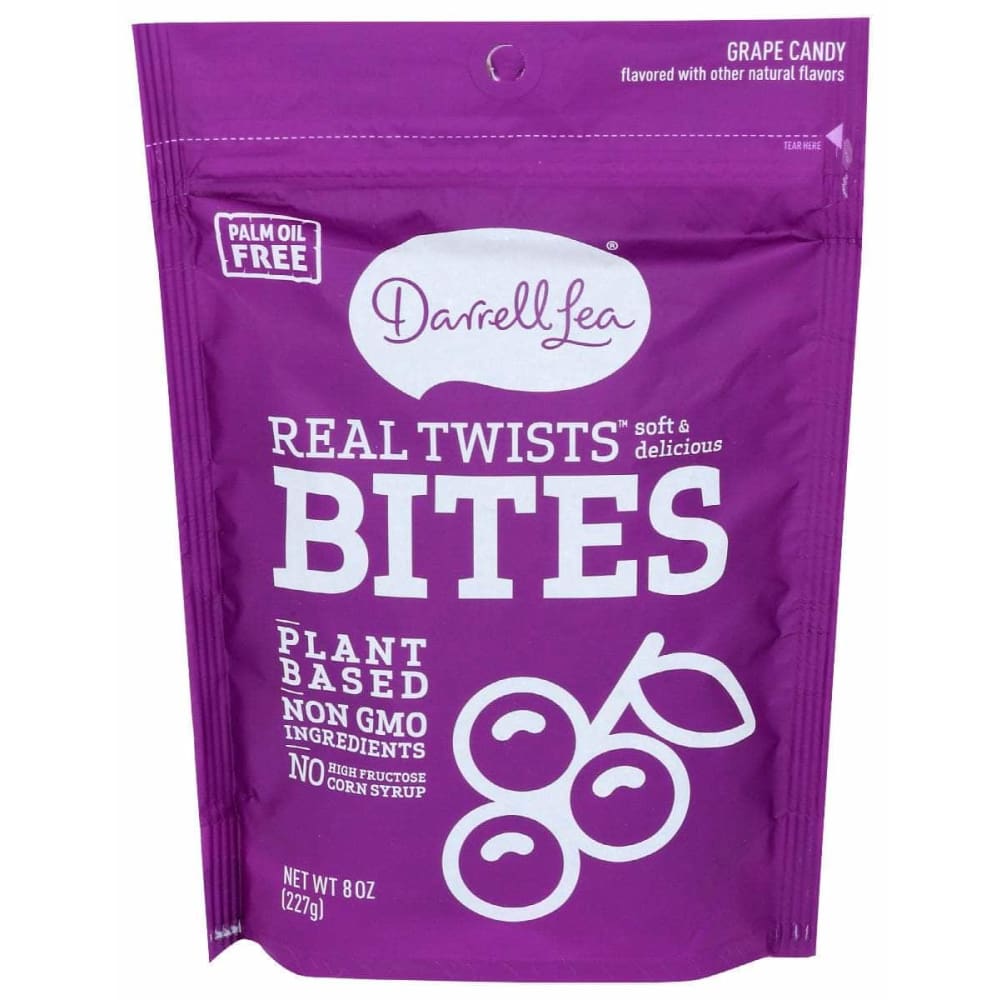 DARRELL LEA DARRELL LEA Real Twists Bites Grape, 8 oz