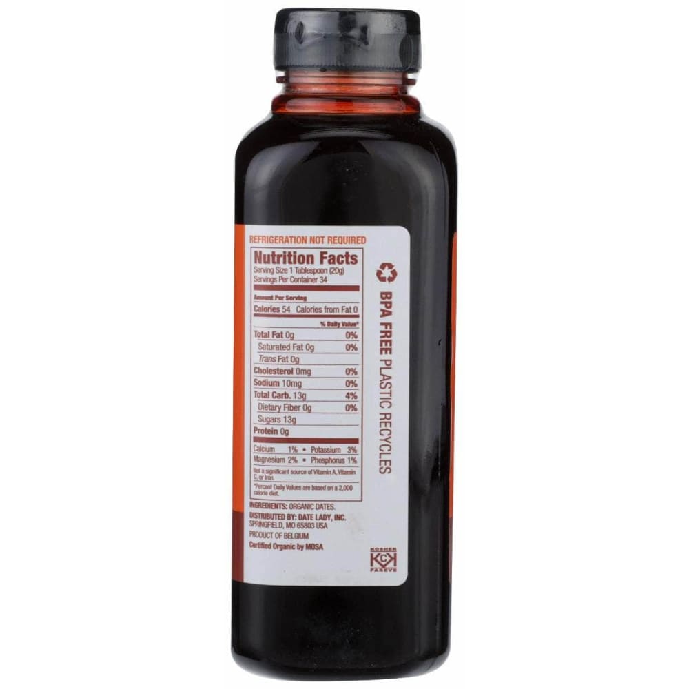 DATE LADY Grocery > Cooking & Baking > Baking Ingredients DATE LADY: Syrup Date Original Org, 24 oz