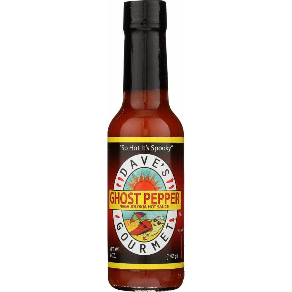 Daves Gourmet Daves Gourmet Ghost Pepper Naga Jolokia Hot Sauce, 5 Oz