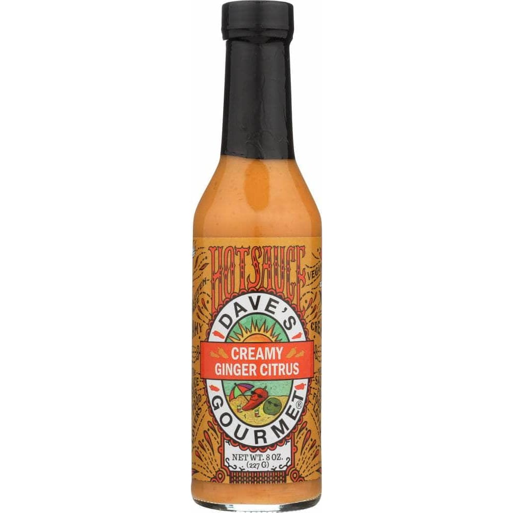 Daves Gourmet Daves Gourmet Hot Sauce Creamy Ginger Citrus, 8 oz