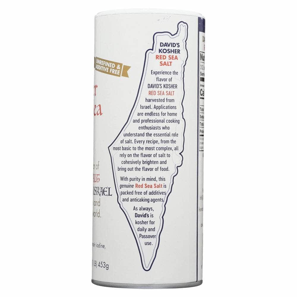 Davids David'S Kosher Red Sea Salt, 16 Oz