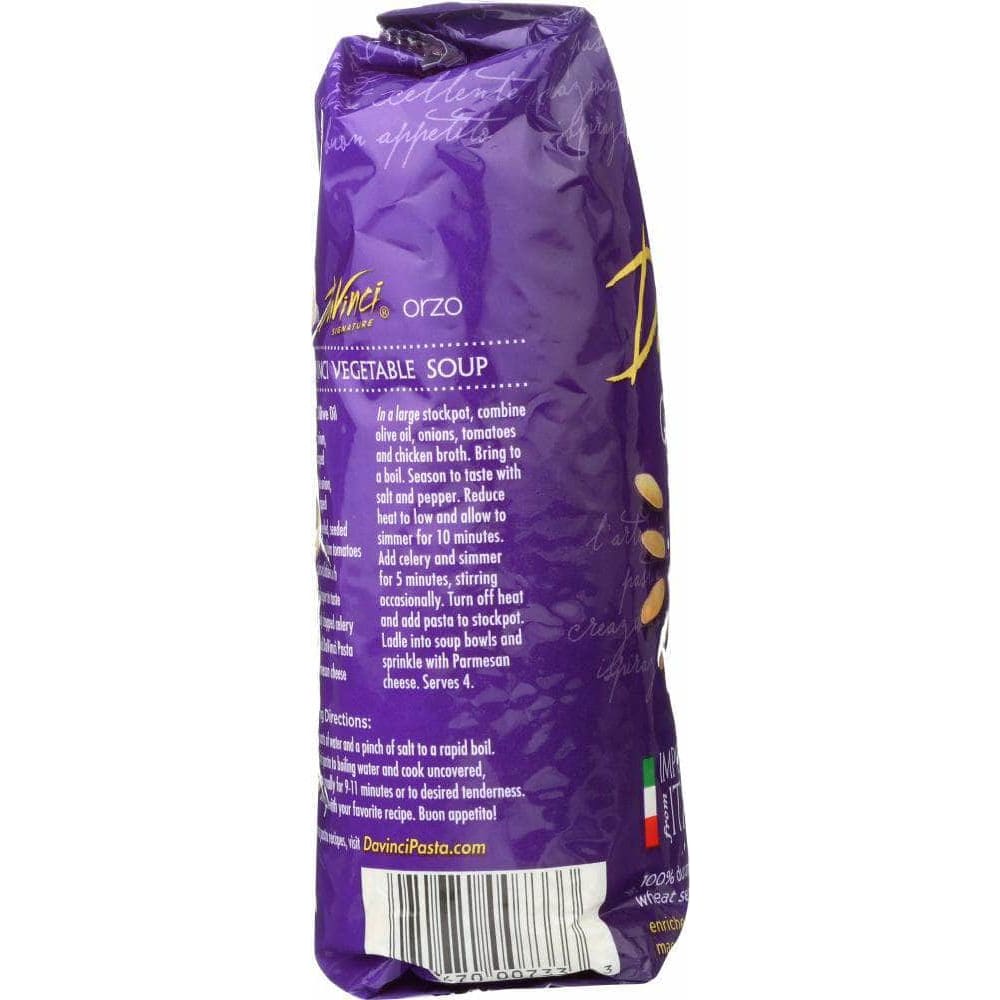 Davinci Gourmet Davinci Orzo Pasta, 16 Oz