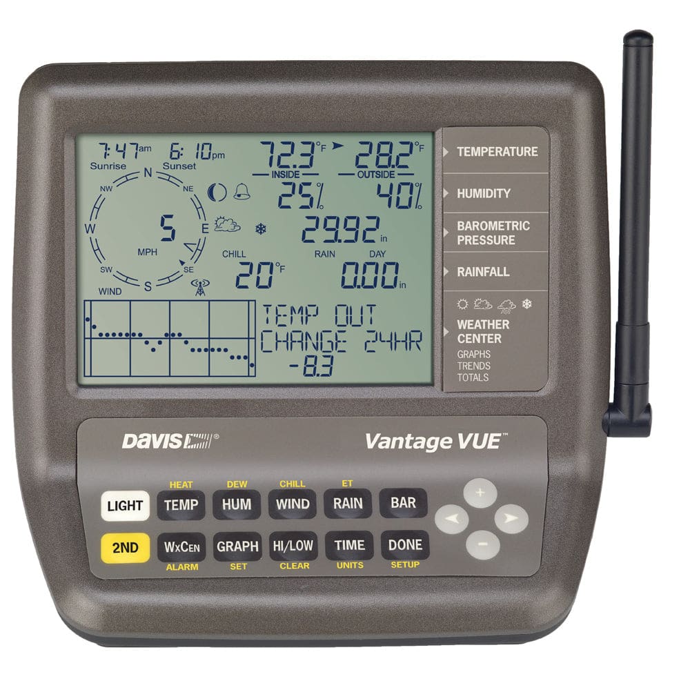 Davis Vantage Vue® 2nd Station Console/ Receiver - Outdoor | Weather Instruments - Davis Instruments