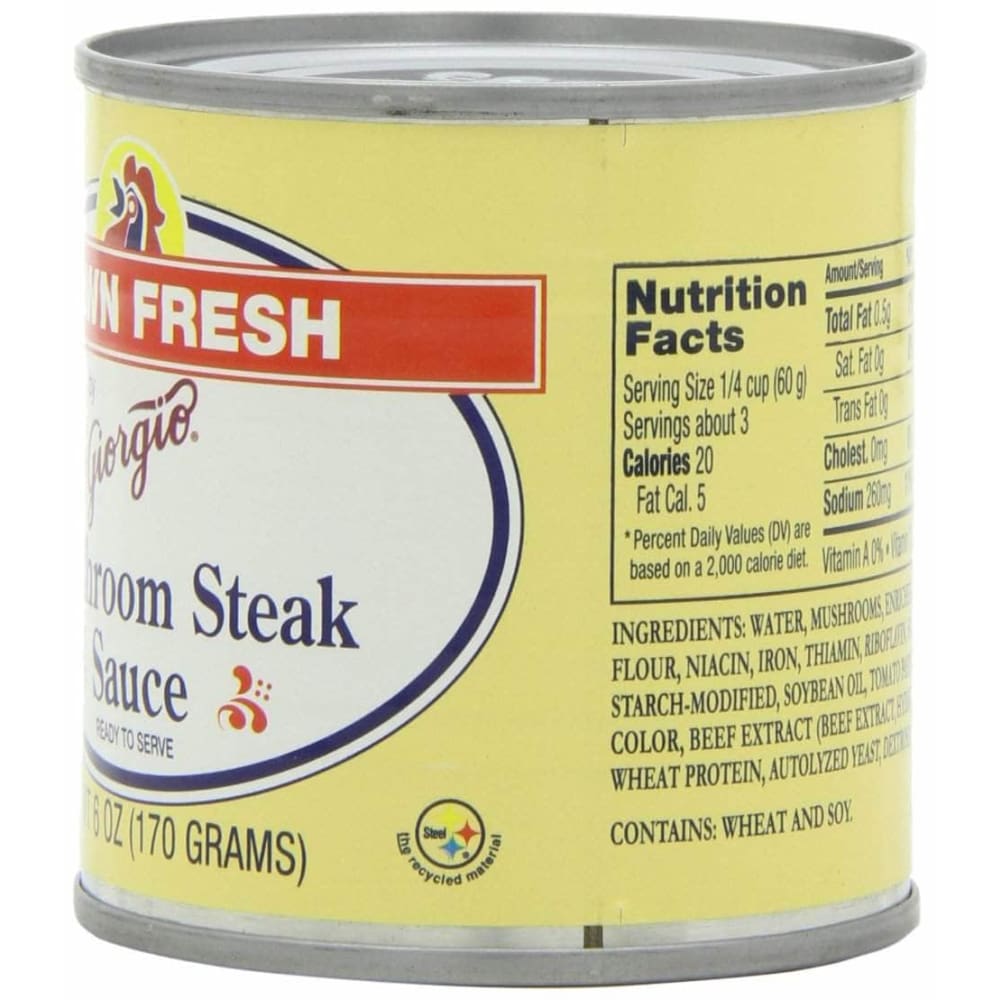 DAWN FRESH Grocery > Cooking & Baking > Seasonings DAWN FRESH: Sauce Steak Mushroom, 6 oz