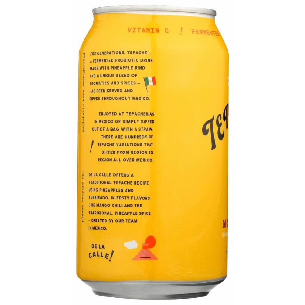 De La Calle Grocery > Beverages > Sodas DE LA CALLE: Tepache Moderno Orng Tur, 12 oz