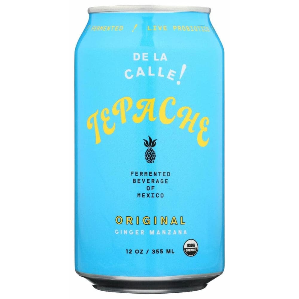 De La Calle Grocery > Beverages > Sodas DE LA CALLE: Tepache Orig Gingr Manzn, 12 oz