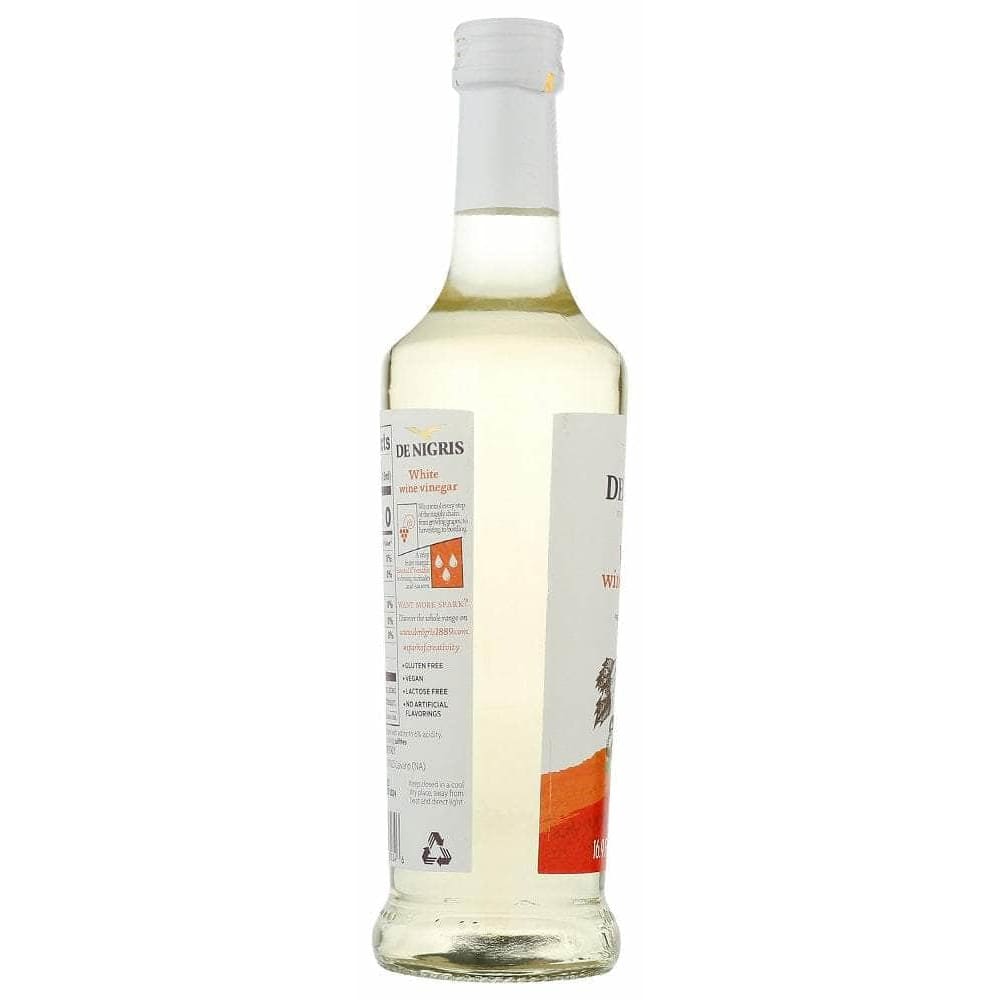 De Nigris De Nigris White Wine Vinegar, 16.90 Fo