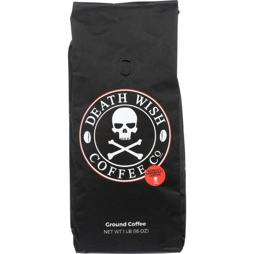 Death Wish Coffee Co Death Wish Coffee Ground Coffee Beans, 1 lb