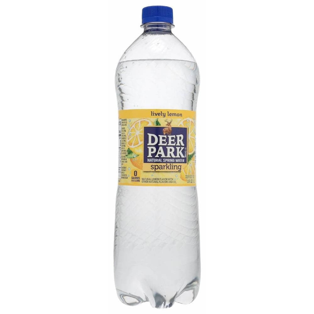 DEER PARK Grocery > Beverages > Water > Sparkling Water DEER PARK: Lemon Sparkling Water, 33.8 fo