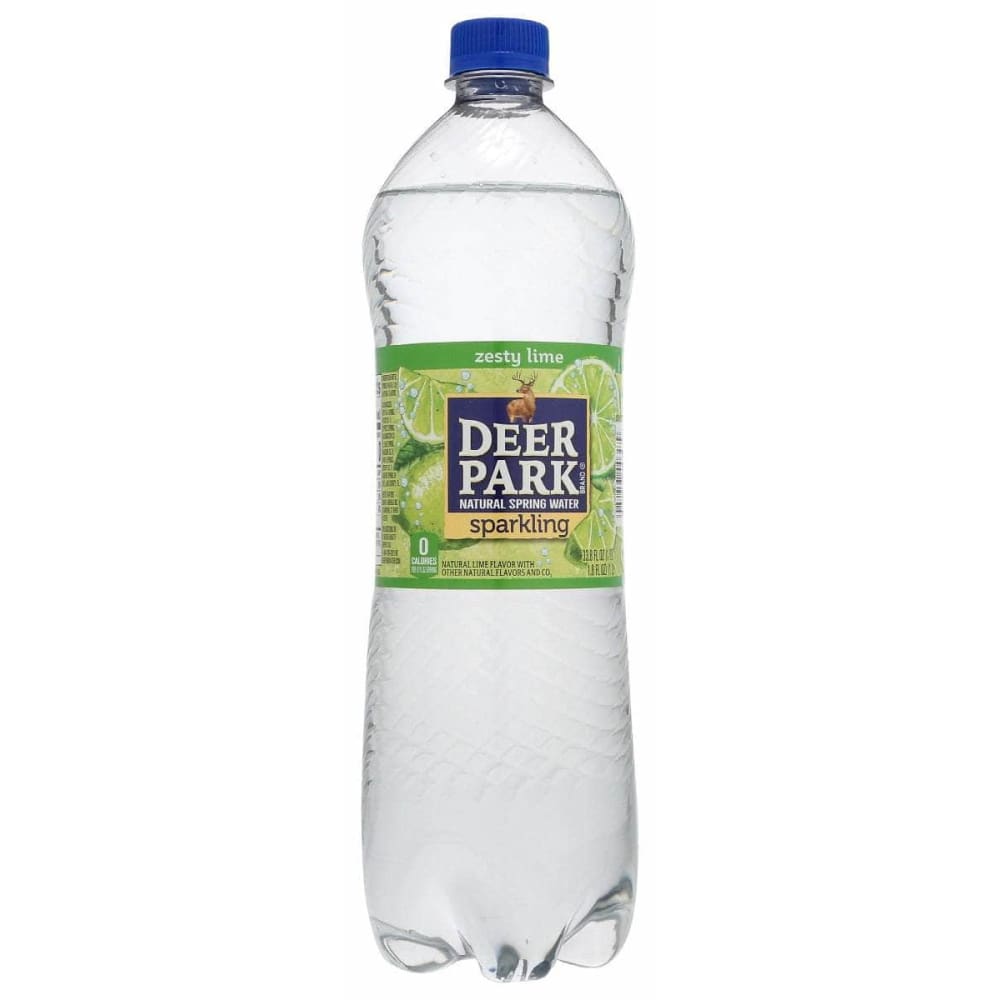 DEER PARK Grocery > Beverages > Water > Sparkling Water DEER PARK: Zesty Lime Sparkling Water, 33.8 fo