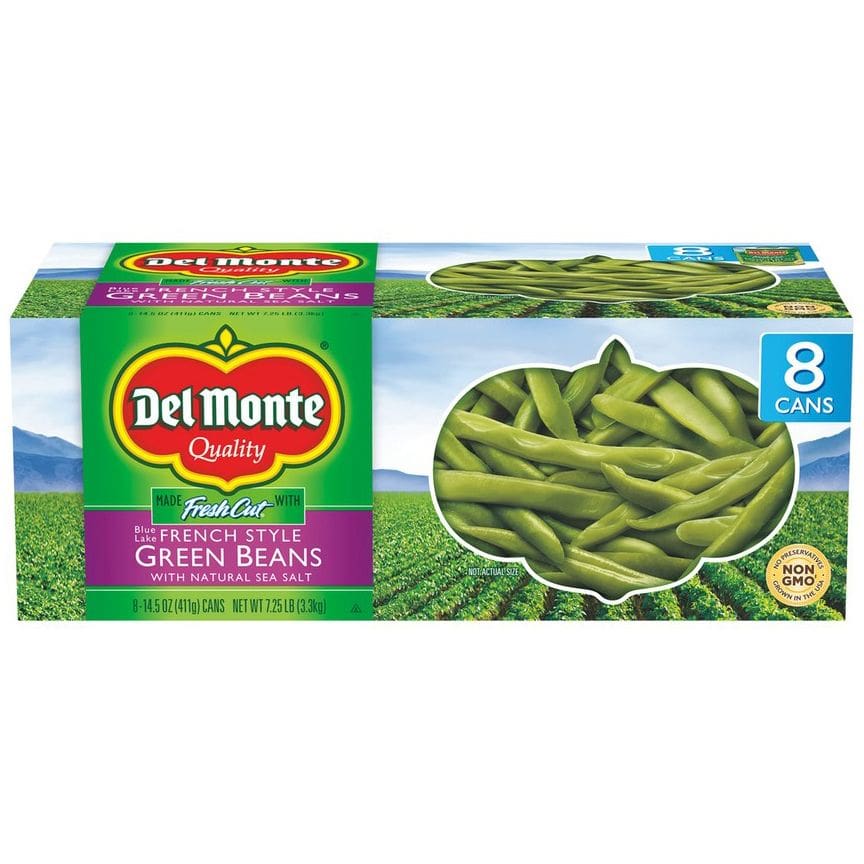 Del Monte Blue Lake French Style Green Beans 8 pk./14.5 oz. - Del Monte