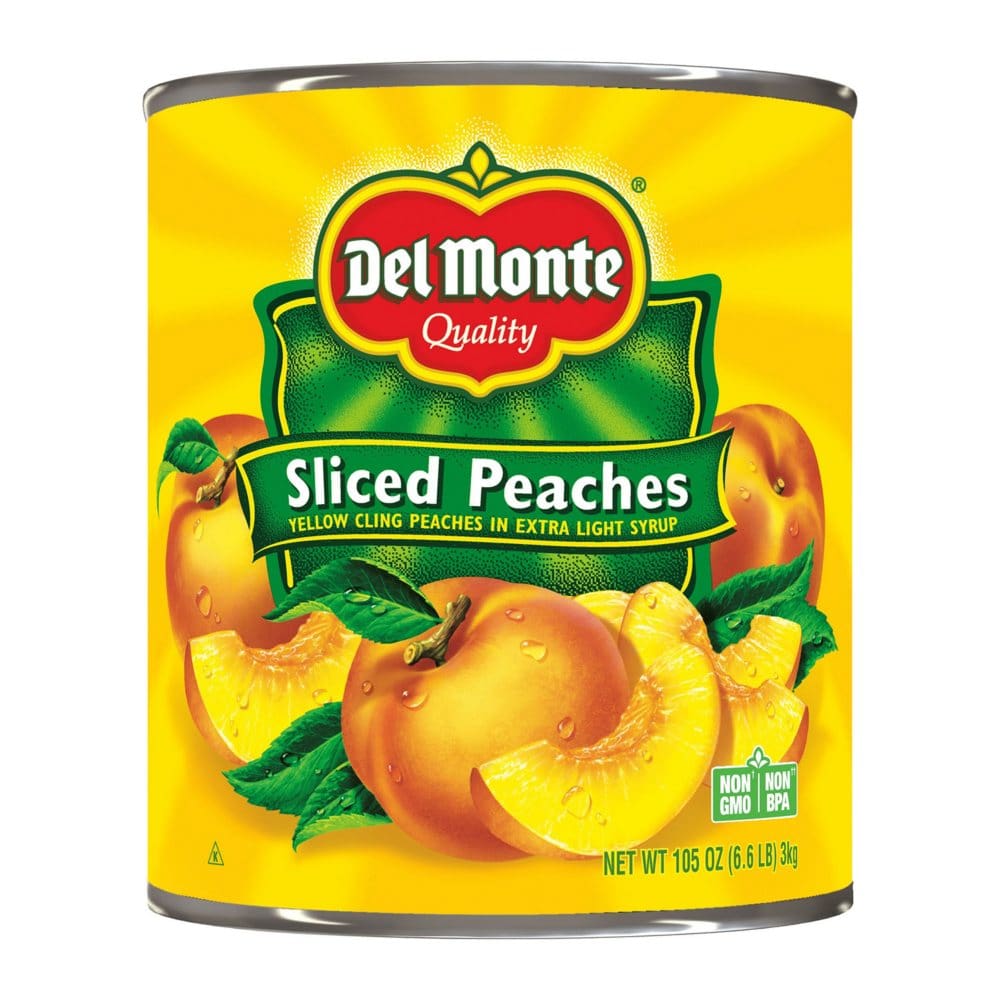 Del Monte Lite Sliced Peaches (105 oz.) - Canned Foods & Goods - Del Monte