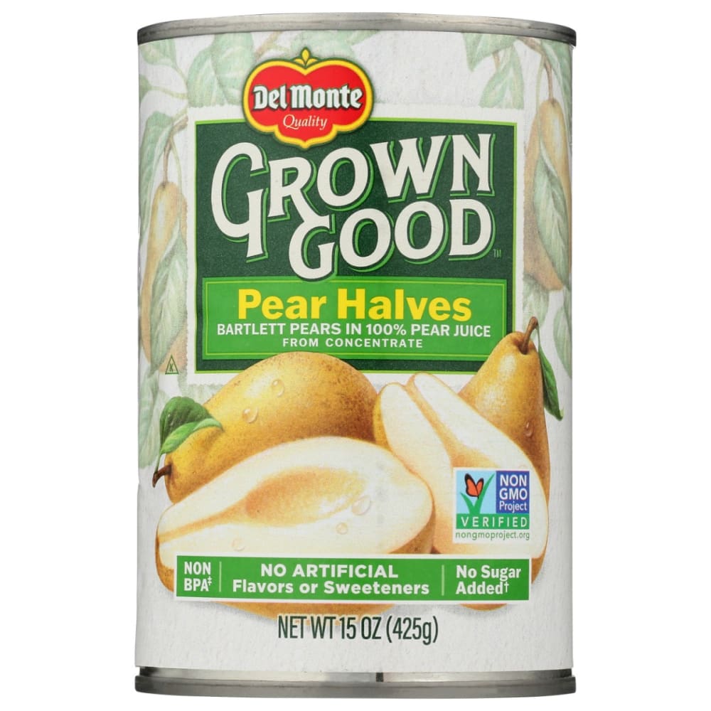 DEL MONTE: Pear Halves In Juice 15 OZ (Pack of 5) - Grocery > Beverages > Juices - DEL MONTE