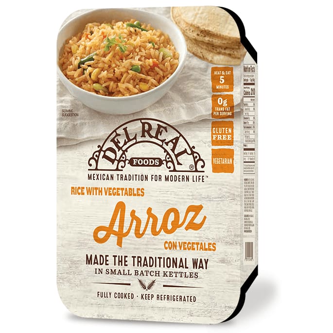Del Real Foods Del Real Foods Arroz Rice with Vegetables, 1.50 lb