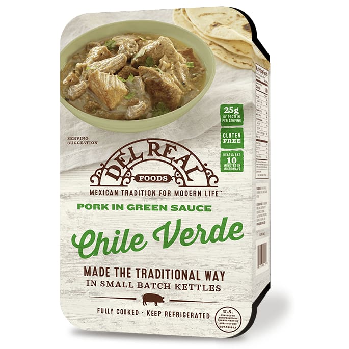 Del Real Foods Del Real Foods Chile Verde Pork in Green Sauce, 15 oz