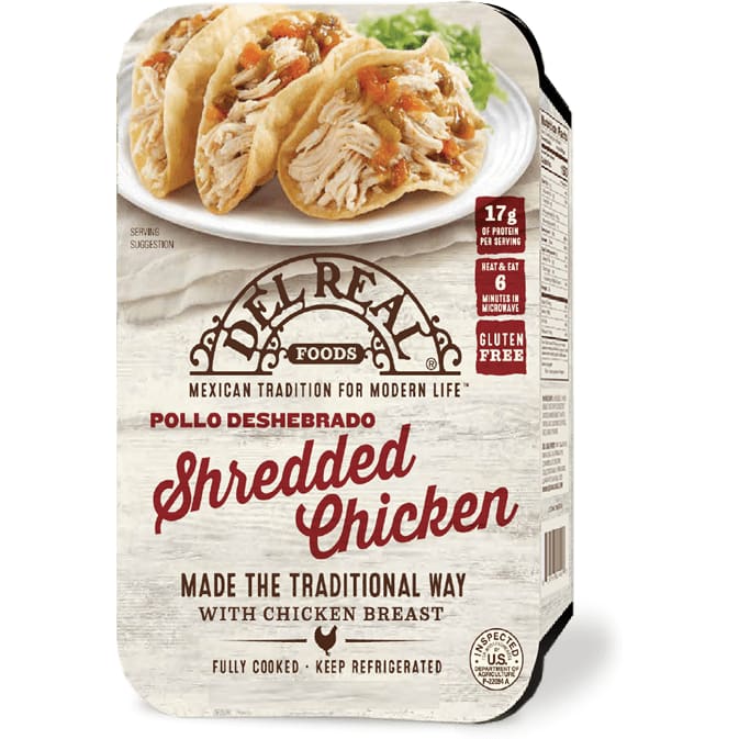 Del Real Foods Del Real Foods Pollo Deshebrado Shredded Chicken, 16 oz