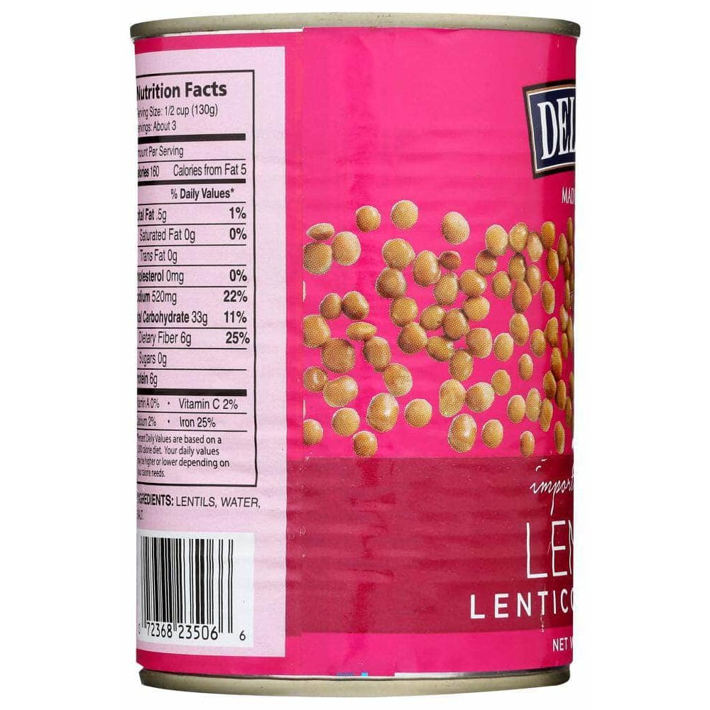 Delallo Delallo Bean Lentil, 14 oz