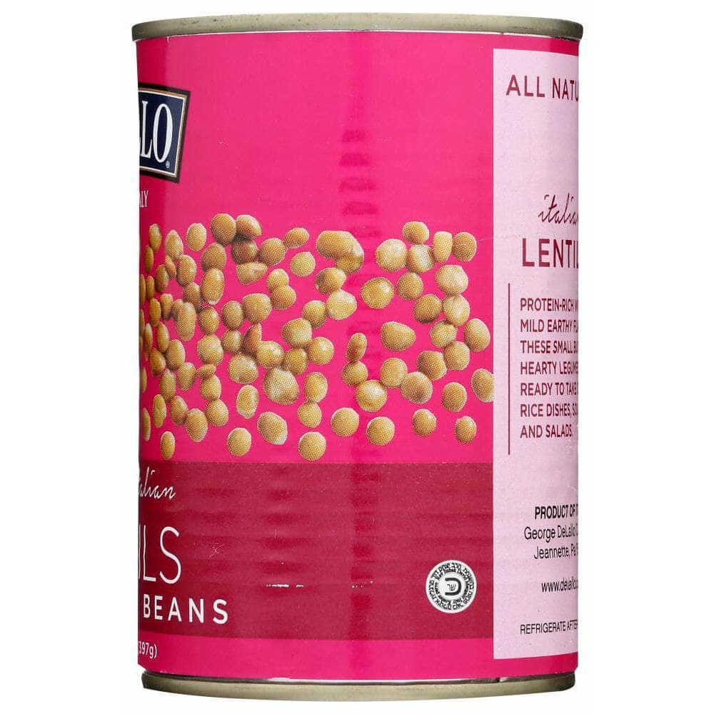 Delallo Delallo Bean Lentil, 14 oz