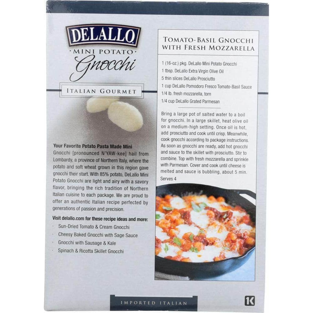 Delallo Delallo Gnocchi Mini Potato, 16 oz