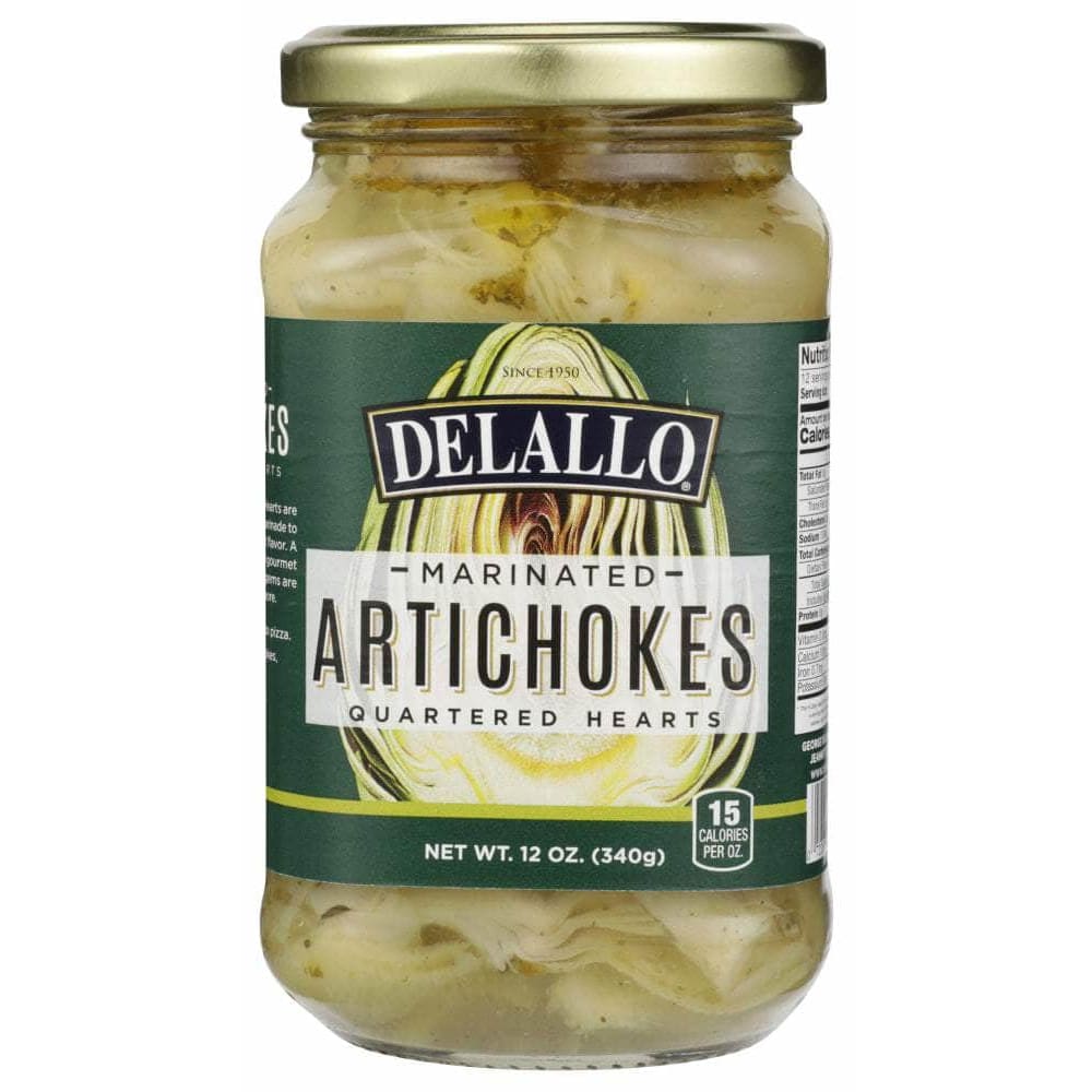 Delallo Delallo Marinated Artichoke Hearts, 12 oz