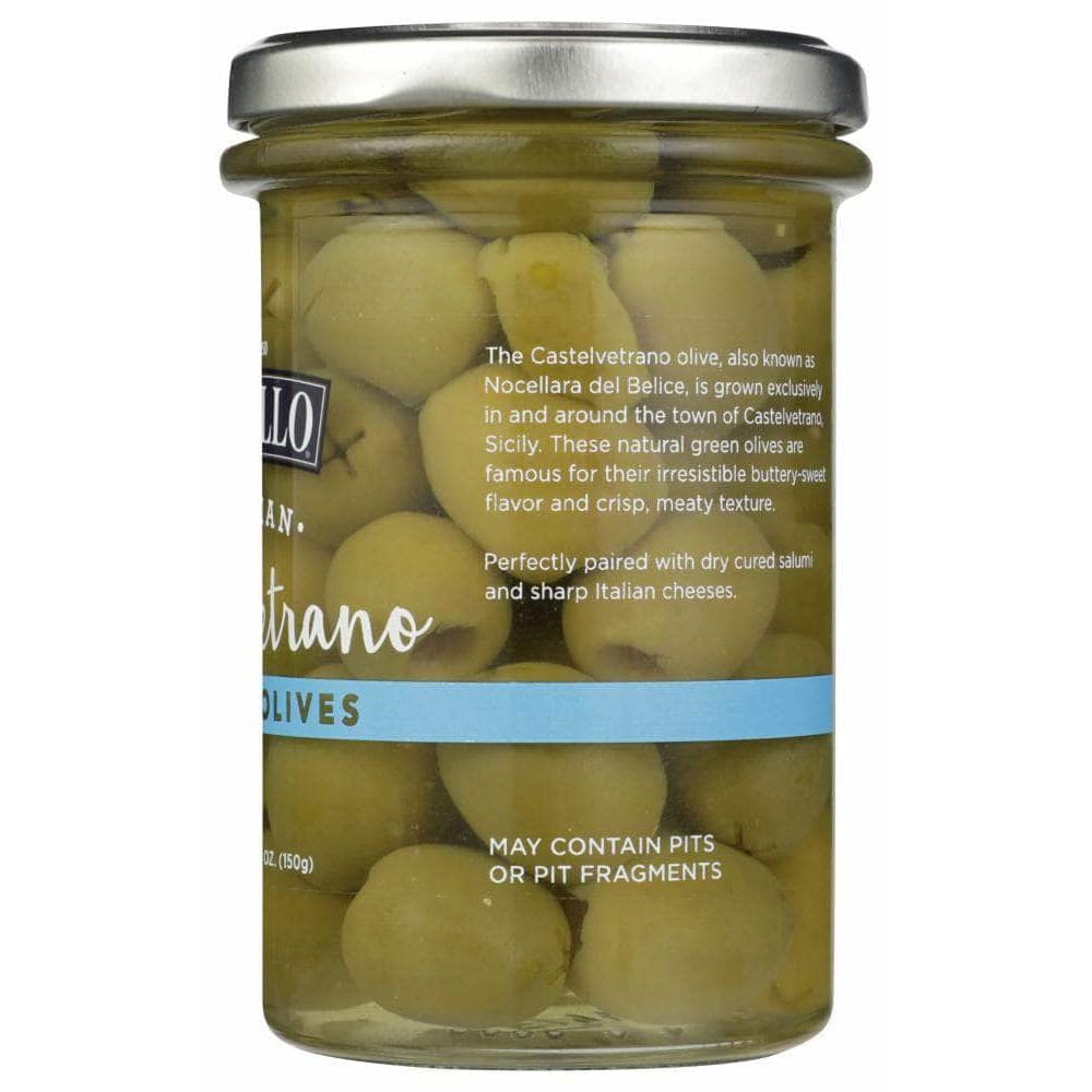 Delallo Delallo Olives Pitted Castelvetrano, 5.3 oz