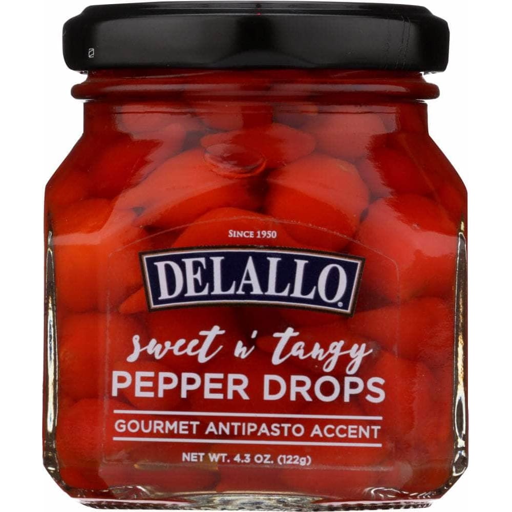 Delallo Delallo Pepper Sweet Tangy Drops, 4.3 oz