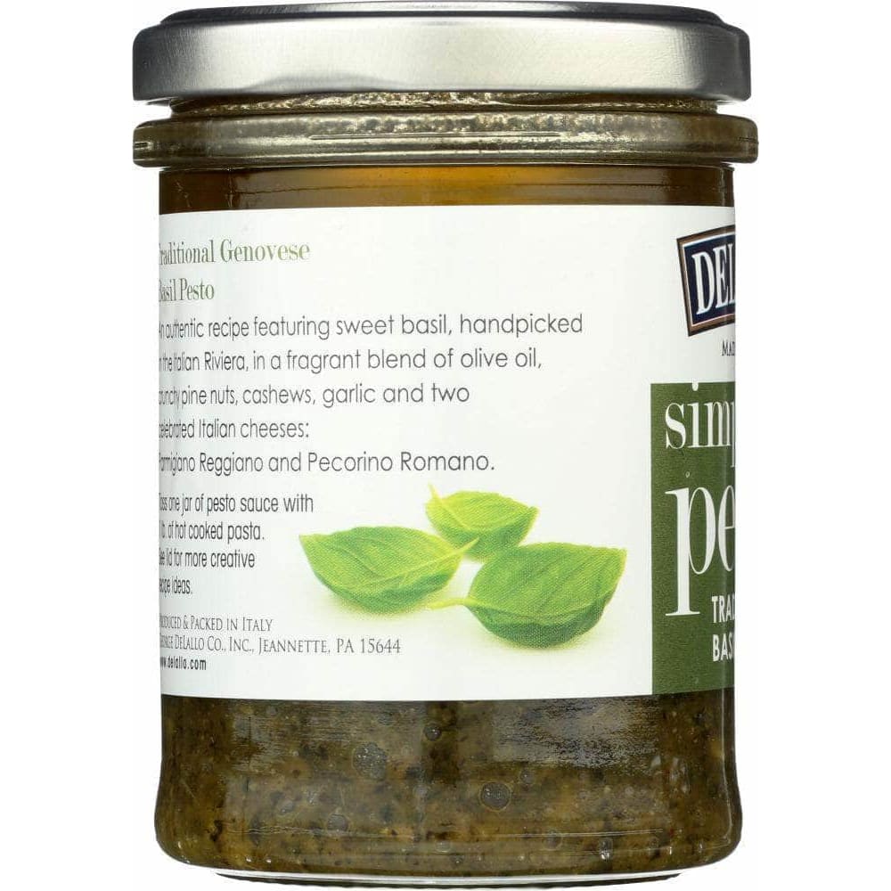 Simply Pesto Delallo Pesto Sauce In Olive Oil, 6.5 oz