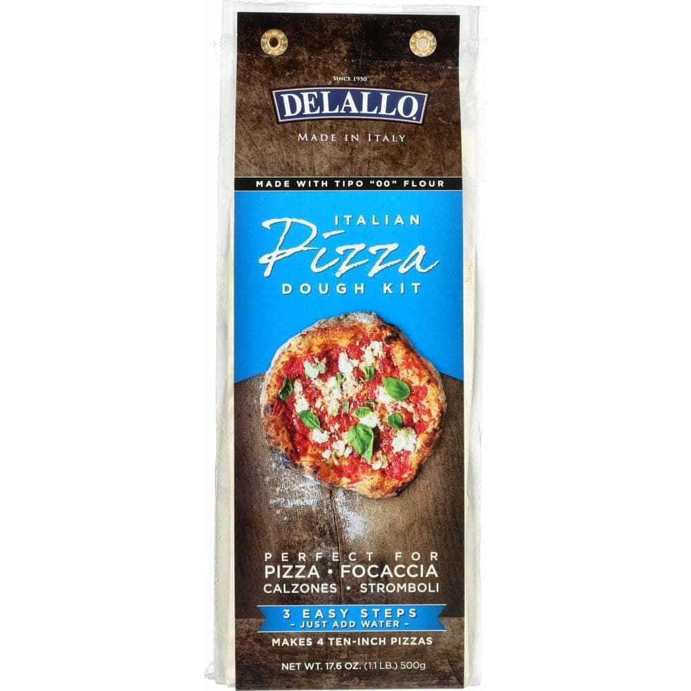 Delallo Delallo Pizza Dough Kit, 17.6 oz