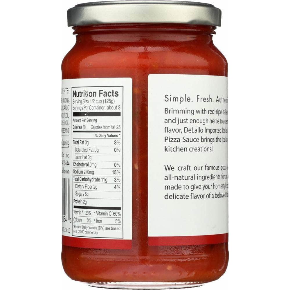 Delallo Delallo Pizza Sauce Imported Italian, 12.3 oz