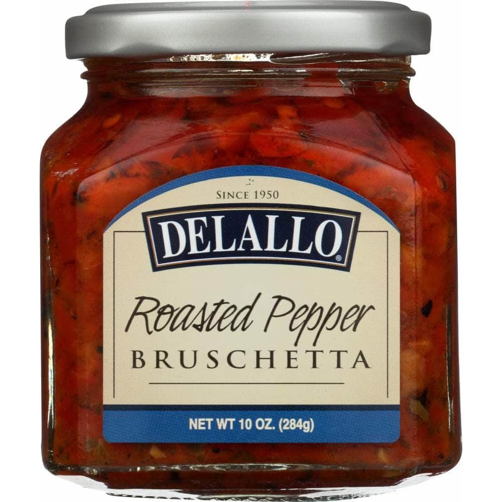Delallo Delallo Roasted Pepper Bruschetta, 10 oz